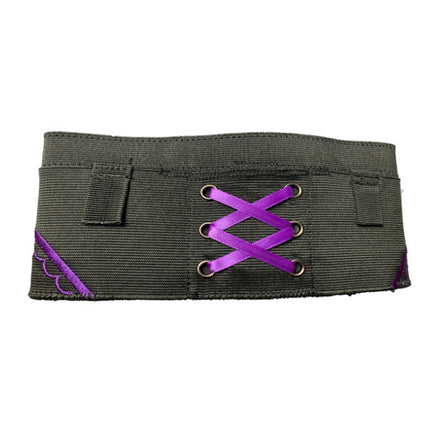 Women Embroidery Sexy Portable Invisible Defensive Legging Cover, Spec: L-Purple-garmade.com