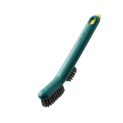 4 PCS Dual Purpose Shoe Brush Detachable Household Collar Brush Soft Hair Laundry Brush Cleaning Brush(Ink Green)-garmade.com