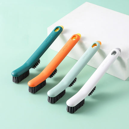 4 PCS Dual Purpose Shoe Brush Detachable Household Collar Brush Soft Hair Laundry Brush Cleaning Brush(Ink Green)-garmade.com