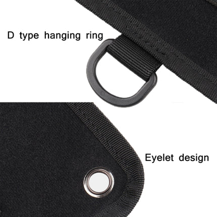 Badge Storage And Finishing Wall Display Cloth(Black)-garmade.com