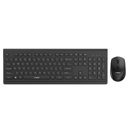FOREV FV-W306 Wireless Keyboard and Mouse Set(Black)-garmade.com