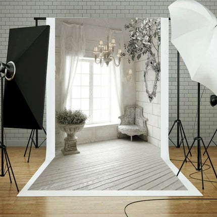 1.5m x 2.1m Window Brick Wall Photo Studio 3D Photography Background-garmade.com