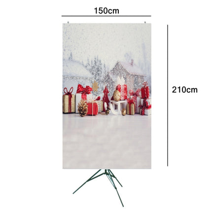 1.5m x 2m 3D Christmas Gift Style Studio Background Cloth-garmade.com