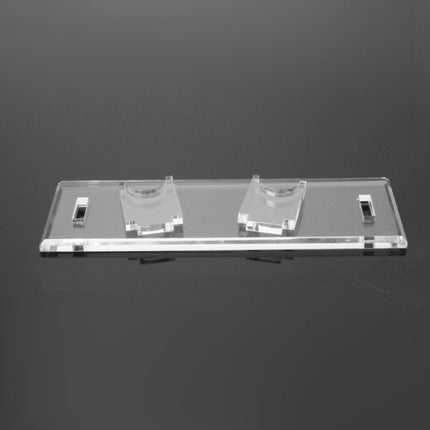 2 PCS Acrylic Lightsaber Display Stand(Black)-garmade.com