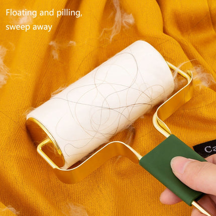 Wrought Iron Clothing Dust Hair Remover(Green)-garmade.com