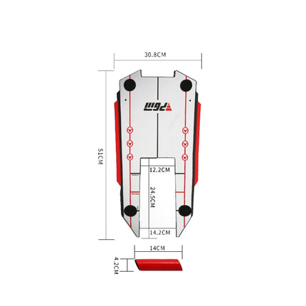 PGM JZQ015 Golf Training Device Push Swing Practice Mirror Correct Posture Device(Correct Swing Plate)-garmade.com