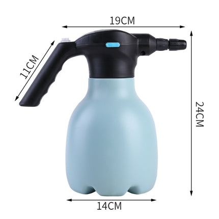 1.5L Garden Electric Watering Can Handheld Household Flower Watering Device, Specification: Pink + Universal Nozzle-garmade.com