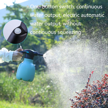 1.5L Garden Electric Watering Can Handheld Household Flower Watering Device, Specification: Yellow + Universal Nozzle-garmade.com