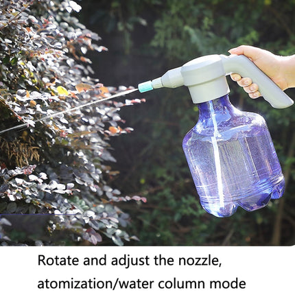 3L Household Garden Electric Watering Can Sprayer, Specification: Blue + Universal Nozzle-garmade.com