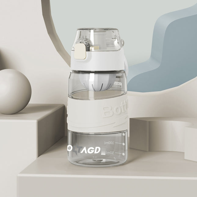 8012 Outdoor Large Capacity Sports Cup Anti-impact Fitness Kettle, Capacity: 500ml (Pearl White)-garmade.com