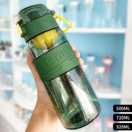 8012 Outdoor Large Capacity Sports Cup Anti-impact Fitness Kettle, Capacity: 500ml (Pearl White)-garmade.com