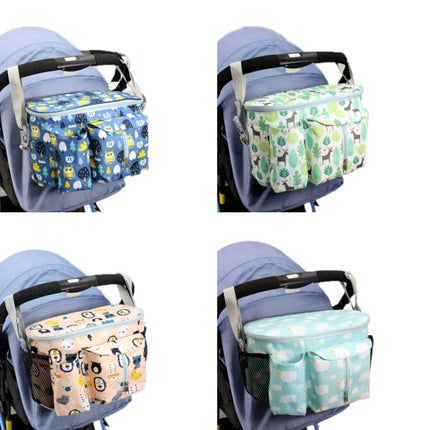 Multifunctional Baby Stroller Storage Bag, Colour: Tibetan Owl-garmade.com