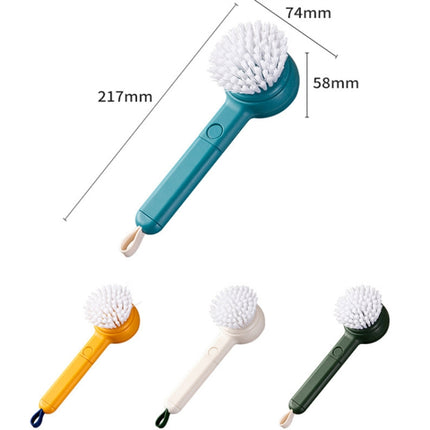 Multifunctional Fruit And Vegetable Cleaning Brush(White)-garmade.com