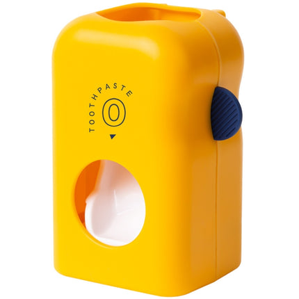 Wall-Mounted Automatic Child Squeezing Toothpaste(Yellow)-garmade.com