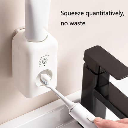 Wall-Mounted Automatic Child Squeezing Toothpaste(Blue)-garmade.com