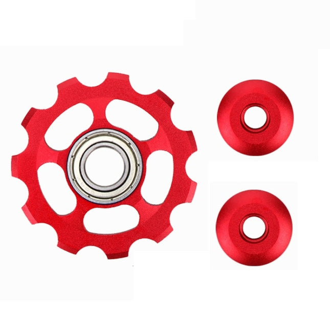 5 PCS Mountain Bicycle Flywheel Guide Wheel(Red)-garmade.com