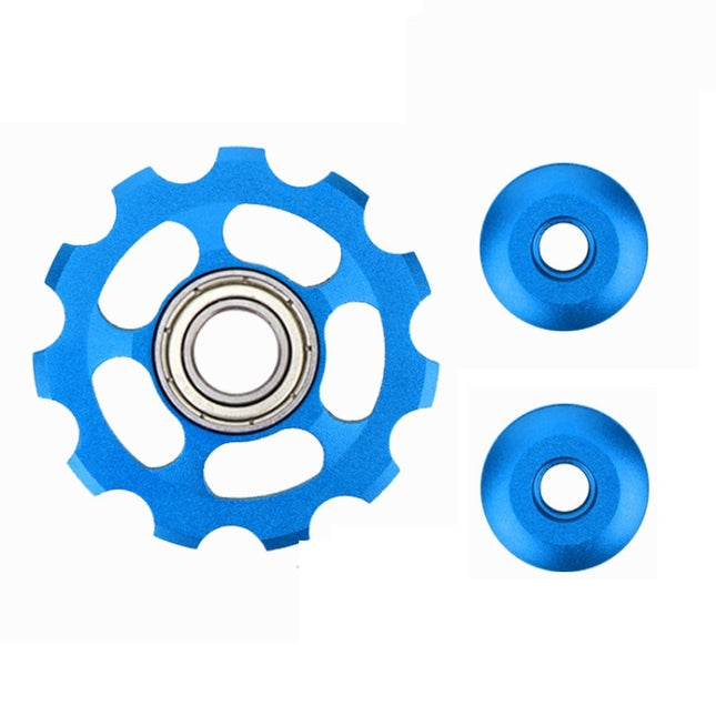 5 PCS Mountain Bicycle Flywheel Guide Wheel(Blue)-garmade.com