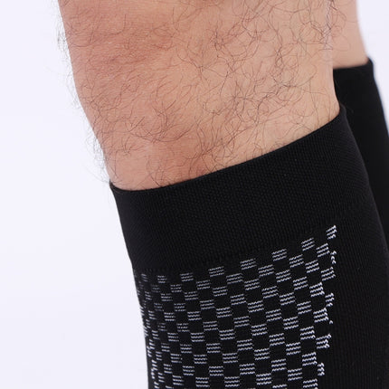 3 Pairs Magic Compression Elastic Socks Men And Women Riding Socks Football Socks, Size: XXL(Ink)-garmade.com