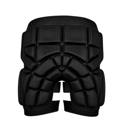 Skating Hip Protector Hockey Pants Ski Sports Protective Gear, Style: Black Hip Protector(M)-garmade.com