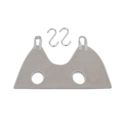 Small & Medium Pet Grooming Polyester Hanging Hammock, Size： S(Grey)-garmade.com