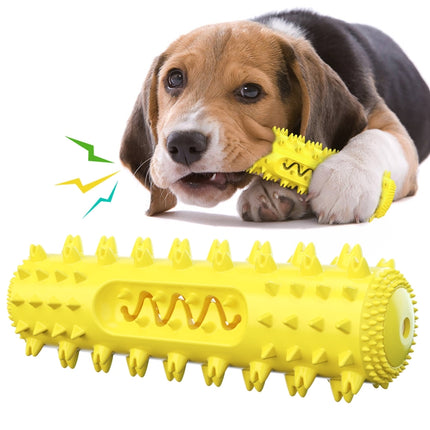 FS-03 Pet Sounding Toys Dogs Mask Rod(Yellow)-garmade.com