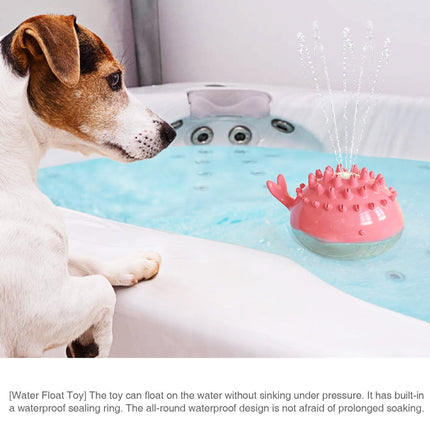Electric Water Floating Swimming Pet Bath Spray Toys(green)-garmade.com