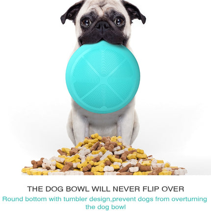 GW-02 Slow Food Dog Bowl Anti-Choking Tumbler Toy(Yellow)-garmade.com