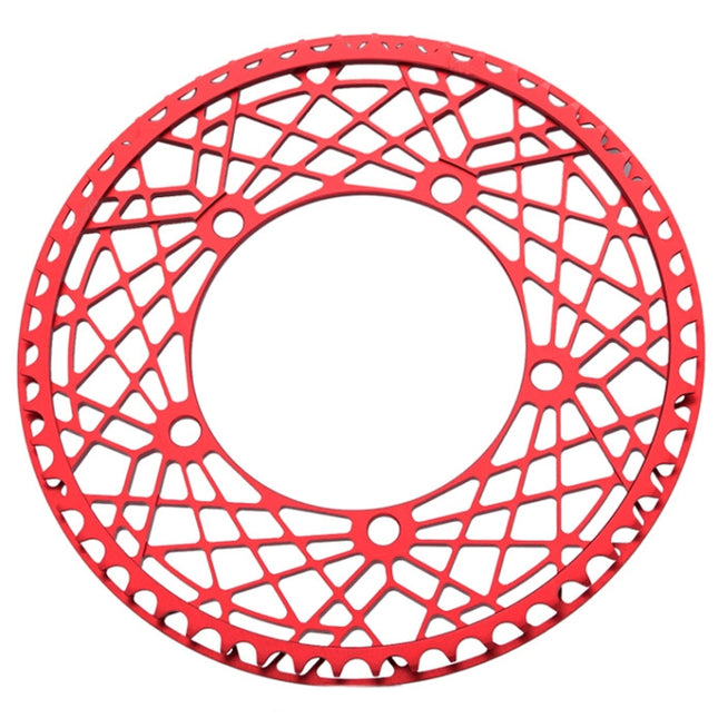 WEST BIKING Folding Bicycle Aluminum Alloy Waterproof Crankset, Colour: 56T（Red）-garmade.com