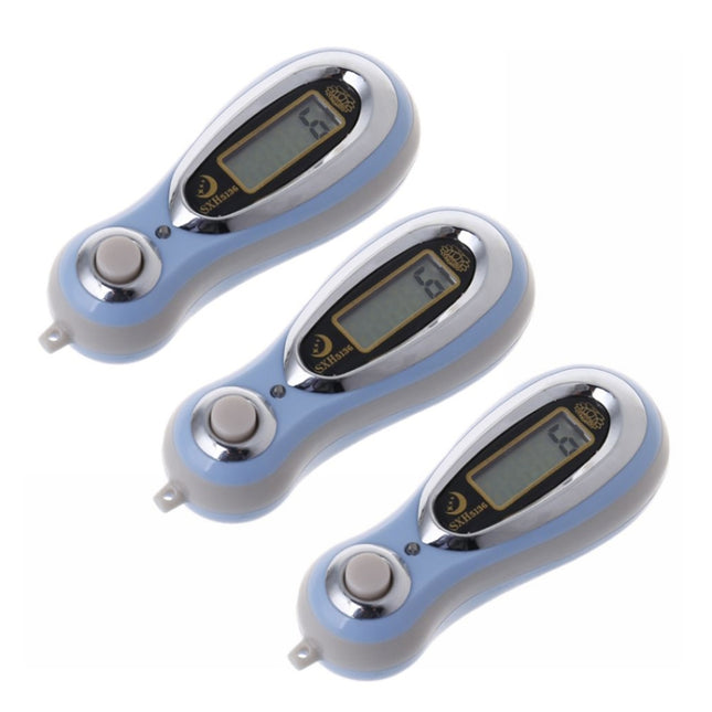 3 PCS SXH5136 MP3 Shape Chanting Counter With Lanyard-garmade.com