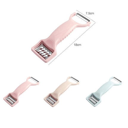 10 PCS Thickened Multifunctional Double-Head Peeler(Pink)-garmade.com