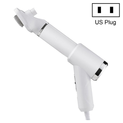 Pet Electric Comb Cat And Dog Brushing Cleaning Hair Dryer, Specification: US Plug(3 Generation 866 White)-garmade.com