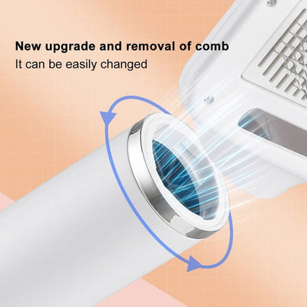 Pet Electric Comb Cat And Dog Brushing Cleaning Hair Dryer, Specification: US Plug(3 Generation 866 White)-garmade.com