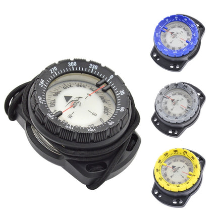 KEEP DIVING CP-992 Strong Magnetic Elastic Rope Luminous Diving Compass(Yellow)-garmade.com