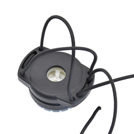 KEEP DIVING CP-992 Strong Magnetic Elastic Rope Luminous Diving Compass(Black)-garmade.com