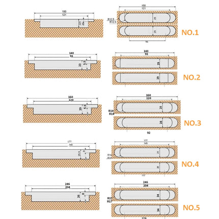 Three-Dimensional Adjustable Cross Hinge Folding Door Concealed Hinge, Specification: No. 4 Sand Silver 80kg-garmade.com