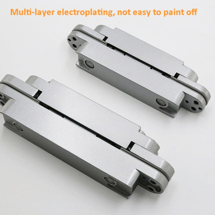 Three-Dimensional Adjustable Cross Hinge Folding Door Concealed Hinge, Specification: No. 5 Sand Silver 120kg-garmade.com