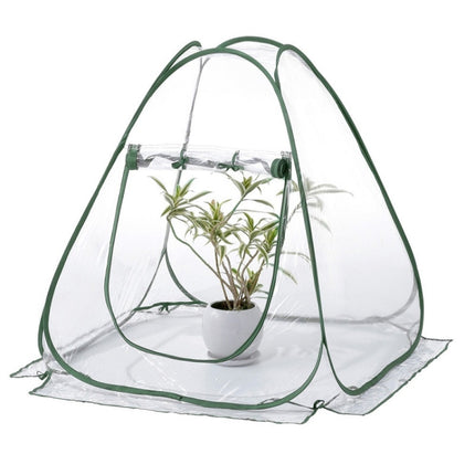 Foldable Portable Gardening Rain-Shading Greenhouse, Specification: 70x70x80cm-garmade.com