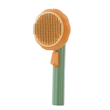 Cat Comb Remove Floating Hair Dog Comb(Yellow)-garmade.com