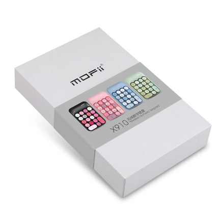 MOFii X910 2.4G 18 Keys 1600 DPI Wireless Numeric Keypad(Green)-garmade.com