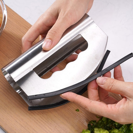 Stainless Steel Double-Head Cutter Vegetable Cheese Chopper-garmade.com