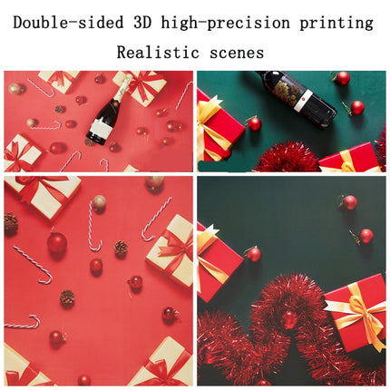 3D Stereo Double-Sided Photography Background Paper(Gourmet Talk)-garmade.com