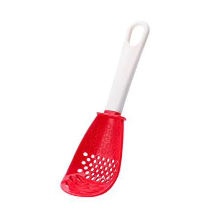 3 PCS Kitchen Grinding And Draining Spoon(Red)-garmade.com