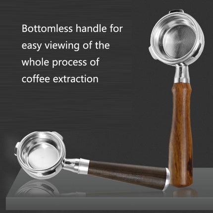 BST-001 Stainless Steel Coffee Machine Handle For Barsetto(Red Gem Without Button)-garmade.com