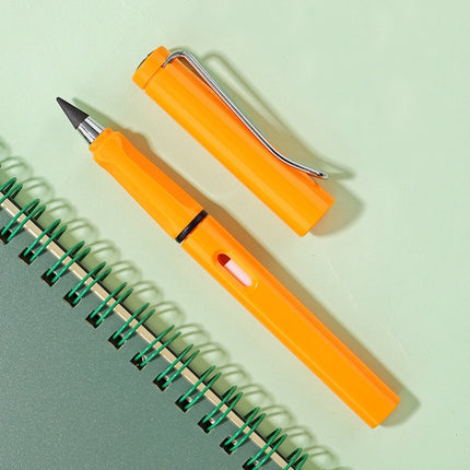5 PCS No Ink No Need To Sharpen Drawing Sketch Pen Not Easy To Break Erasable HB Writing Pencil(Yellow)-garmade.com