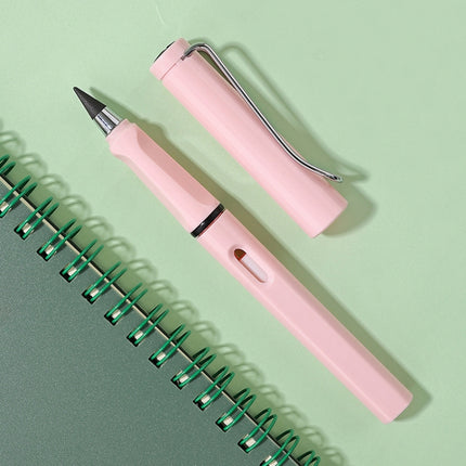 5 PCS No Ink No Need To Sharpen Drawing Sketch Pen Not Easy To Break Erasable HB Writing Pencil(Makaron Pink)-garmade.com