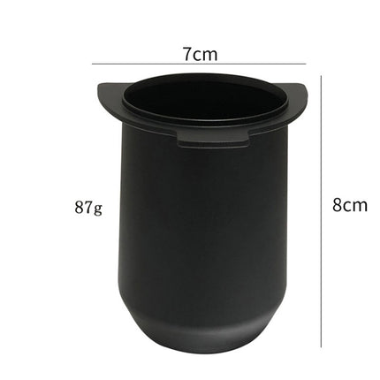 GT-1 Alloy Coffee Powder Receiving Cup For Bofu 8 Series(Black)-garmade.com