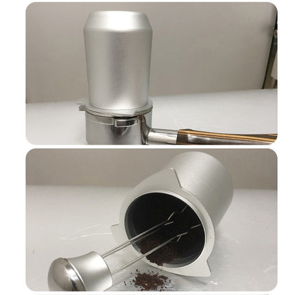 GT-1 Alloy Coffee Powder Receiving Cup For Bofu 8 Series(Silver)-garmade.com