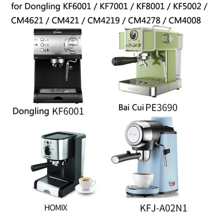 DL-1 Zinc Alloy Coffee Maker Bottomless Handle For Dongling, Style: Plastic-garmade.com