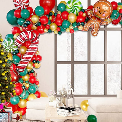 DZ-033 Christmas Balloon Garland Arch Set-garmade.com