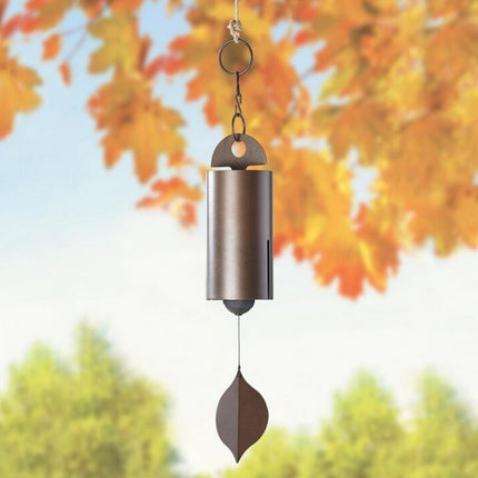 Outdoor Courtyard Decoration Retro Metal Wind Chimes(Brown Bronze)-garmade.com